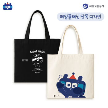 또타 일러스트 에코백 B