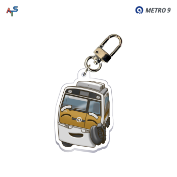 서울시메트로9호선 ATS 아크릴 키링