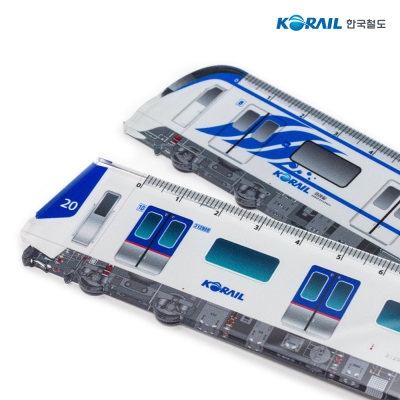 코레일 열차 아크릴 자(15cm)